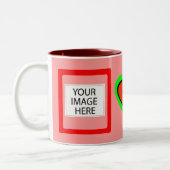 TASSE 2 COULEURS LUV VOUS MAMAN (Gauche)