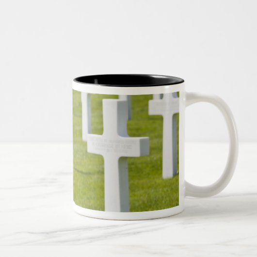Tasse 2 Couleurs Luxembourg, Hamm. Cimetière militaire américain (Droit)