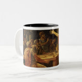 Tasse 2 Couleurs Lycurgus montrant les ancients de Sparte leurs (Devant gauche)