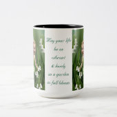 Tasse 2 Couleurs Lys de la Vallée Fleur Fée (Centre)