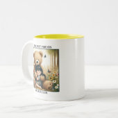 Tasse 2 Couleurs M. Bearhug (Devant gauche)