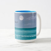 Tasse 2 Couleurs M. et Mme Moonlit thème de mariage (Devant droit)