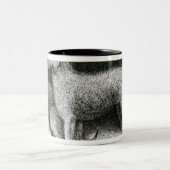 Tasse 2 Couleurs M.F. Armstrong de chiens terriers de Bedlington (Centre)