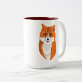 Tasse 2 Couleurs M. Fox est le lecteur (Devant droit)