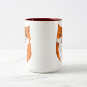 Tasse 2 Couleurs M. Fox est le lecteur (Centre)