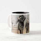Tasse 2 Couleurs M. Gladstone et ses commis (Devant gauche)