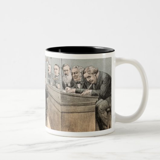 Tasse 2 Couleurs M. Gladstone et ses commis (Droit)