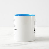 Tasse 2 Couleurs M. Right Fun (Centre)
