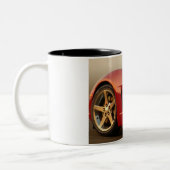 Tasse 2 Couleurs Ma Corvette rouge (Gauche)