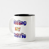 Tasse 2 Couleurs Ma côte me manque (Devant gauche)