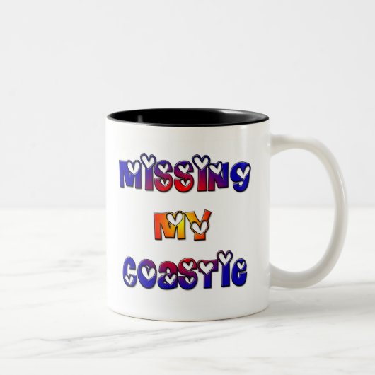 Tasse 2 Couleurs Ma côte me manque (Droit)