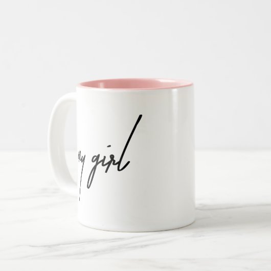 Tasse 2 Couleurs Ma fille (Devant gauche)