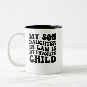 Tasse 2 Couleurs Ma Fille En Droit Est Mon Enfant Préféré