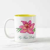 Tasse 2 Couleurs Ma Madame juste (Gauche)