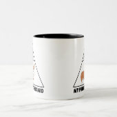 Tasse 2 Couleurs Ma pyramide de priorité Corgi (Centre)