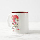 Tasse 2 Couleurs Ma Saint Valentin (Devant gauche)