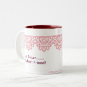 Tasse 2 Couleurs Ma soeur….Mon meilleur ami (Devant gauche)