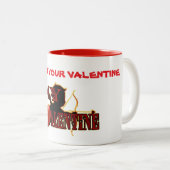 TASSE 2 COULEURS MA VALENTINE (Devant droit)