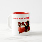 TASSE 2 COULEURS MA VALENTINE (Devant gauche)