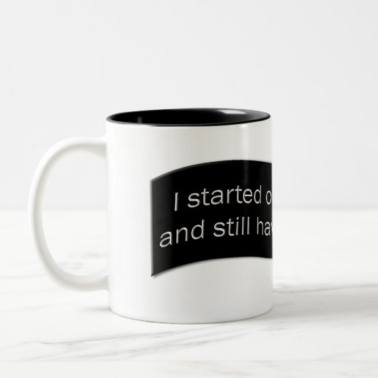 Tasse 2 Couleurs Ma vie (Gauche)