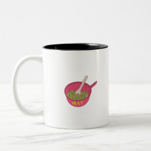 Tasse 2 Couleurs Macaroni WAP dans un pot