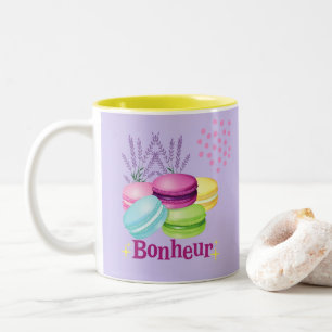Tasse 2 Couleurs Macarons français