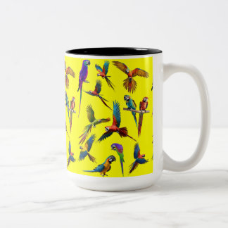 Tasse 2 Couleurs Macaws et autres macaws