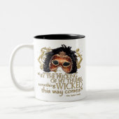 Tasse 2 Couleurs Macbeth "quelque chose" citation mauvaise (version (Gauche)