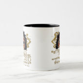 Tasse 2 Couleurs Macbeth "quelque chose" citation mauvaise (version (Centre)
