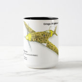 Tasse 2 Couleurs Macchi C.202 Folgore (Centre)