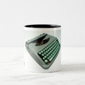 Tasse 2 Couleurs Machine à écrire de Hermes Rocket (Centre)