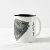 Tasse 2 Couleurs Machine à écrire d'Olympia SM3 (Devant droit)