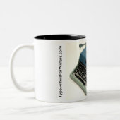 Tasse 2 Couleurs Machine à écrire du l'Olivetti-Sous-bois 21 (Gauche)