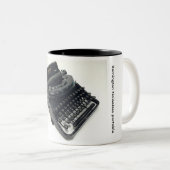 Tasse 2 Couleurs Machine à écrire portative silencieuse de (Devant droit)