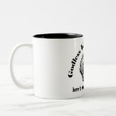 TASSE 2 COULEURS MACHINE ATHÉE DE MASSACRE (Gauche)