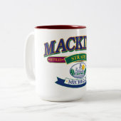 Tasse 2 Couleurs Mackie (Devant gauche)