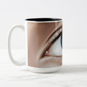 Tasse 2 Couleurs Macro oeil femelle (Gauche)