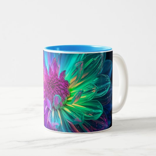 Tasse 2 Couleurs Macro Prism Petals (Devant droit)