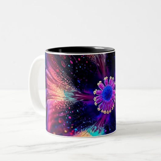 Tasse 2 Couleurs Macro Radiant Riot (Devant gauche)
