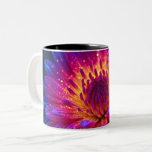 Tasse 2 Couleurs Macro Stellar Burst (Devant gauche)