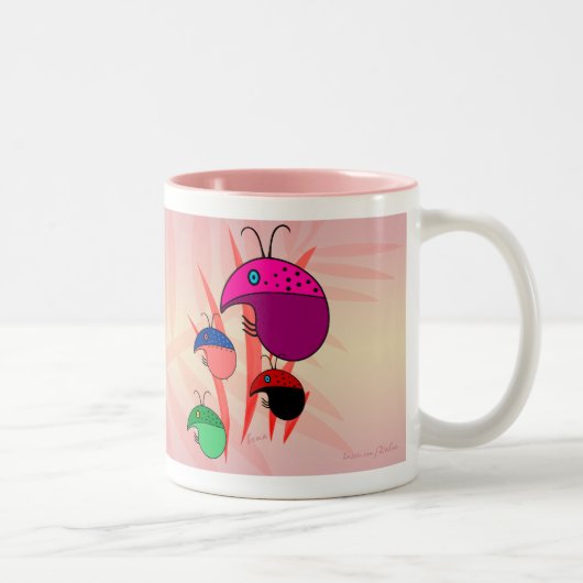 Tasse 2 Couleurs Madame Bugs (Droit)