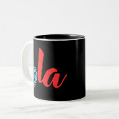 Tasse 2 Couleurs Madame Chat 2024 Coma La (Devant gauche)