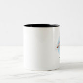 Tasse 2 Couleurs Madame dans un tee de golf (Centre)