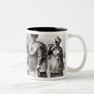 Tasse 2 Couleurs Madame portant l'enfant au baptême