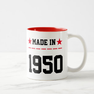 Tasse 2 Couleurs Made en 1950