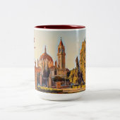 Tasse 2 Couleurs Madrid Espagne Tourisme souvenir (Centre)