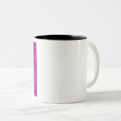 Tasse 2 Couleurs Magenta Purple esthétique (Devant droit)