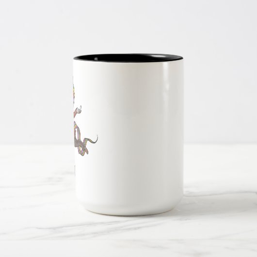 Tasse 2 Couleurs Magic Unicorn enseignant (Centre)
