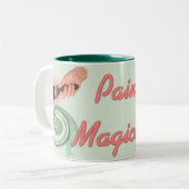 Tasse 2 Couleurs Magicien de peinture (Devant gauche)