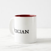 Tasse 2 Couleurs Magicien et casquette (Devant gauche)